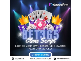 Dive into the World of Online Betting with Dappsfirm's Bet365 Clone Script
