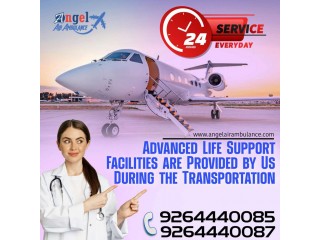 Book 24-Hour Emergency Medical Treatment Through  Angel Air Ambulance Service In Ranchi