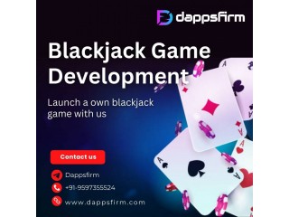 Dappsfirm's Expert Blackjack Game Development Services