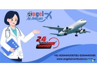Choose Angel Air Ambulance Service in Raipur With Life Care CCU Features