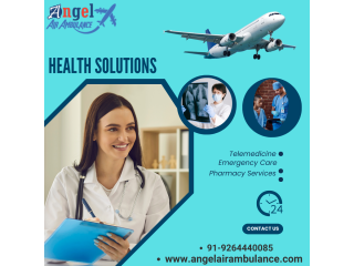Take Angel Air Ambulance Services in Indore With Ventilator Features