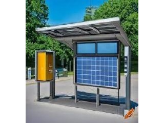 Solar Panel Bus Shelter