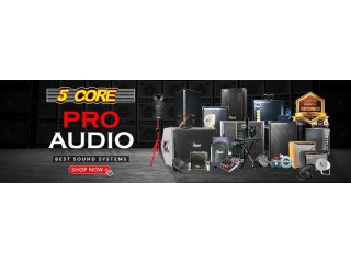 Buy pro audio equipment, speakers, home gadgets, amplifier & more- 5 Core