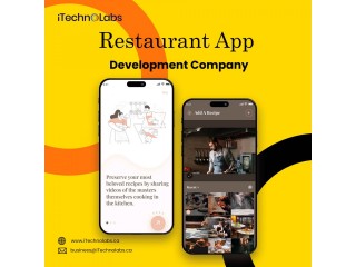 Proficient Restaurant App Development Company in California – iTechnolabs