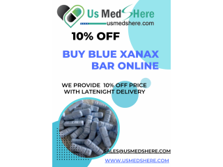 Purchase Blue Xanax Bar Online with Credit card