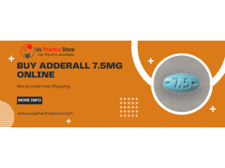 Order Adderall 7.5mg  Online with Credit card