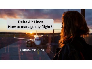 Manage my flight at Delta