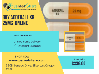Get your Adderall XR 25mg prescription delivered to your doorstep