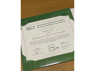 Purchase CISSP Certification Online, WhatsApp: +973 3684 4197