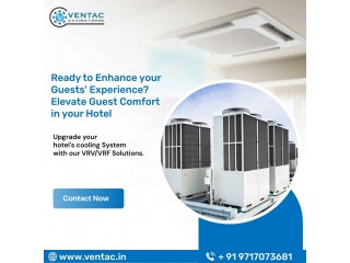 Efficient VRV Air Conditioning System Installation by Ventac for Reliable AC Repairing Services