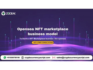 Opensea clone script - Opensea NFT marketplace business model
