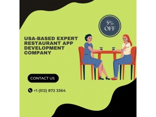 USA-based expert restaurant app development company